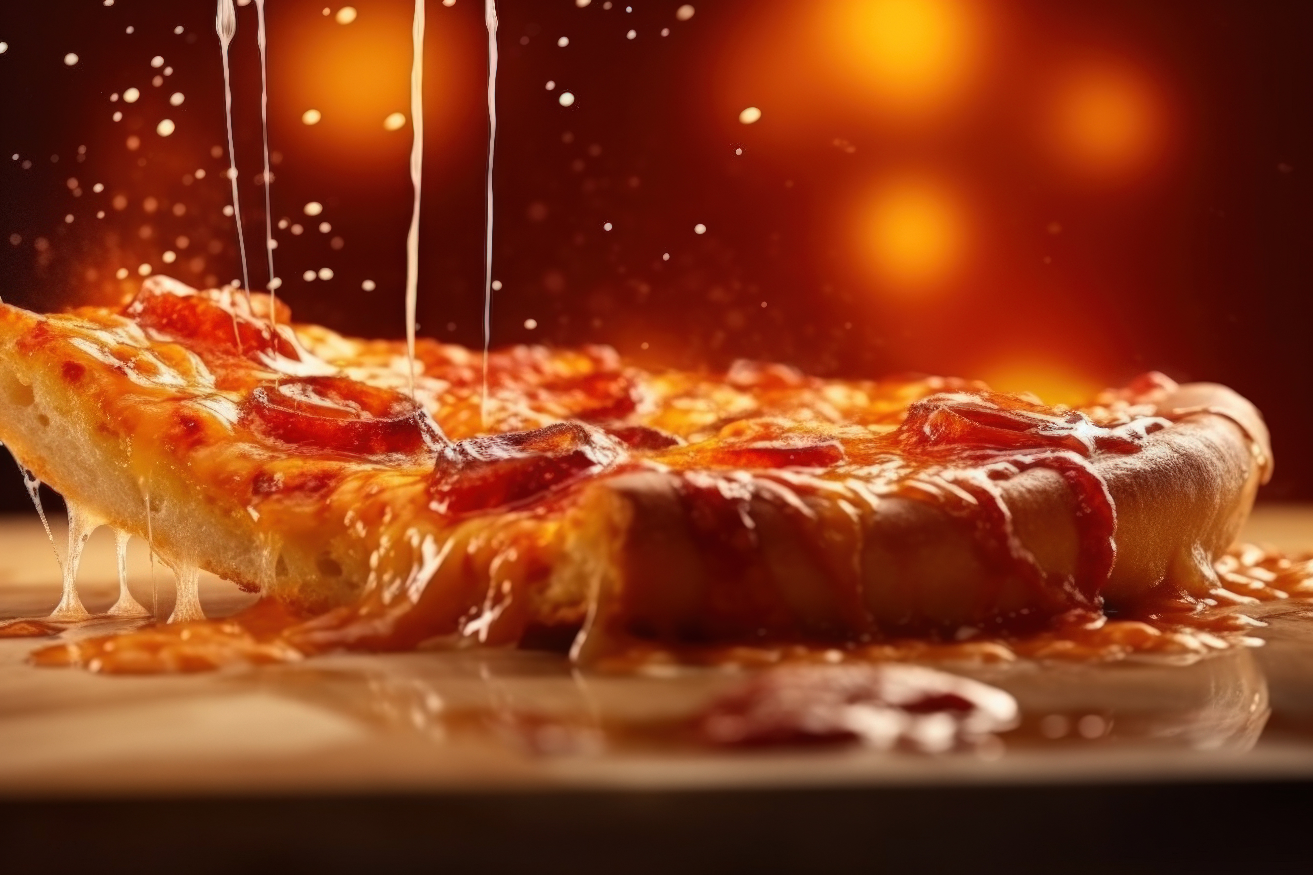 Pyszna pizza prosto z pieca